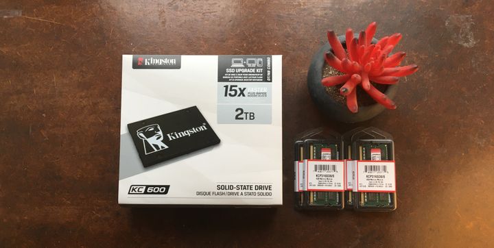 2 Sustainable Laptop Upgrades - Kingston RAM and SSD Review